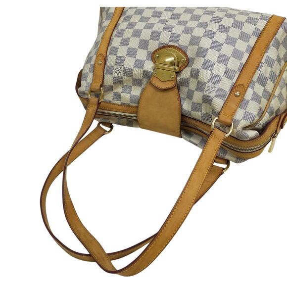 LOUIS VUITTON Damier Azur Stresa PM Shoulder Bag EUC - Picture 4 of 9
